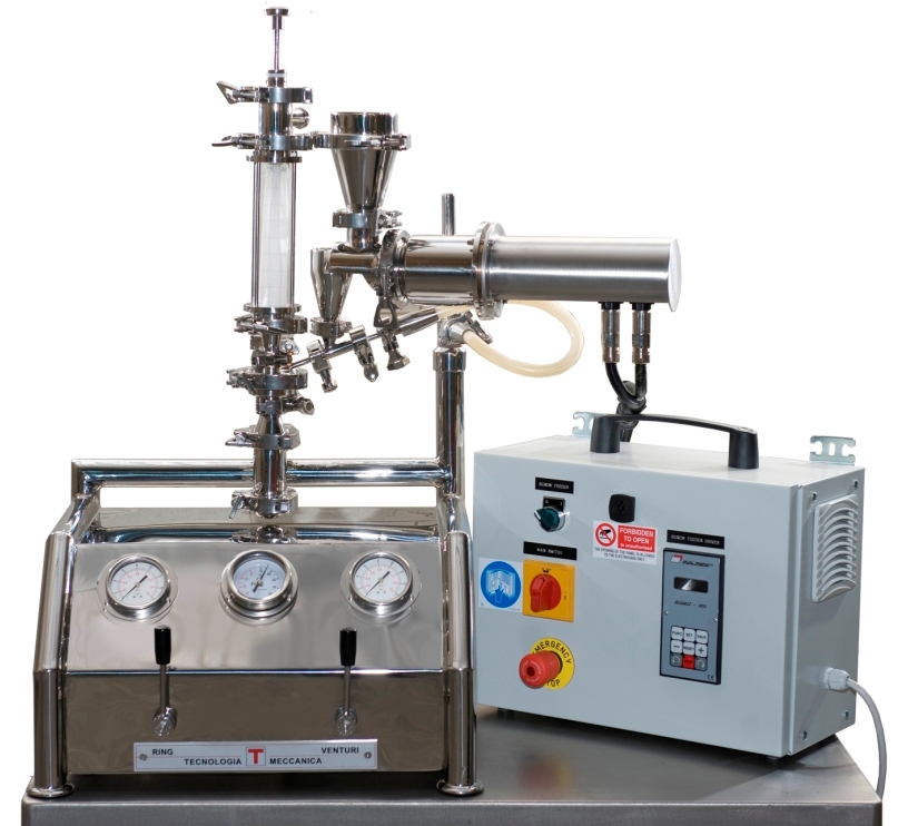 The J-20 Fluid Jet Micronizer series suitable for R&D and lab works