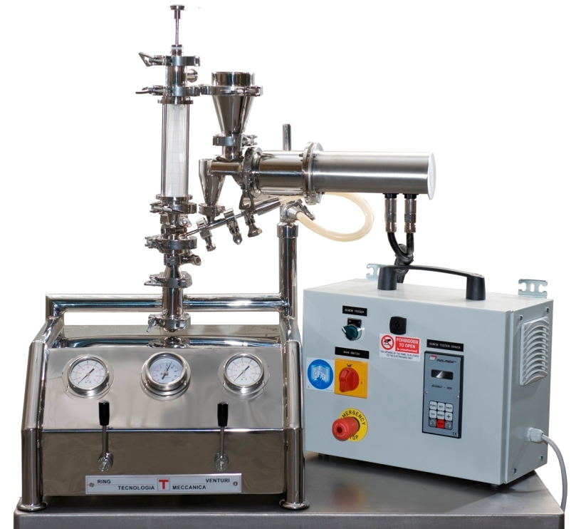 The J-20 Fluid Jet Micronizer series suitable for R&D and lab works